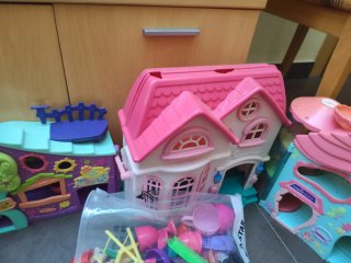 Casas de muñecas y accesorios