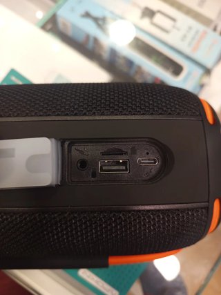Altavoz Bluetooth Ikrea WF4087 Negro/Naranja