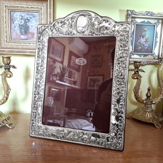 Cornice Portafoto Argento 925 anni 80 x foto 18x24