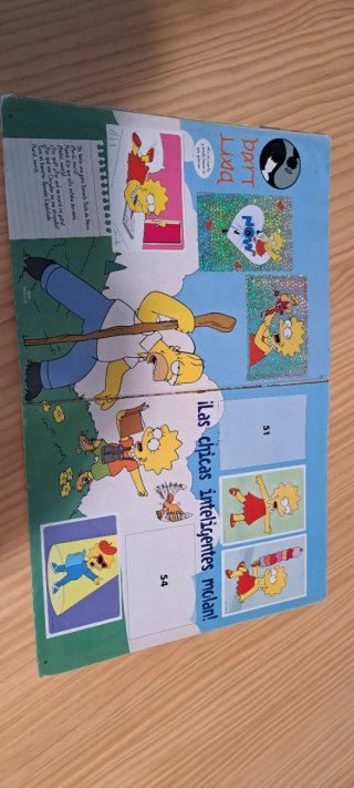 Álbum casi completo Simpson colección Springfield