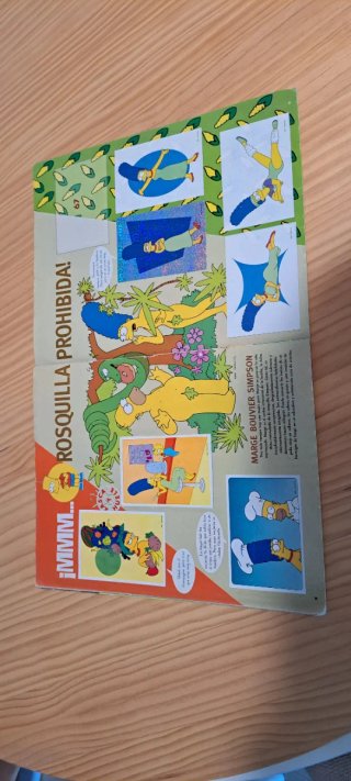 Álbum casi completo Simpson colección Springfield