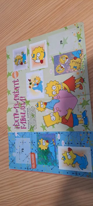 Álbum casi completo Simpson colección Springfield