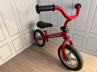 Bicicleta Chicco Red Bullet + Casco Btwin 2XS