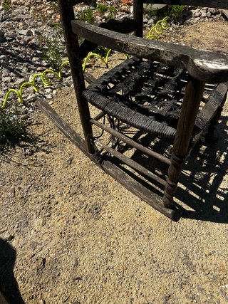 2 Sillas Mecedoras Antiguas Madera