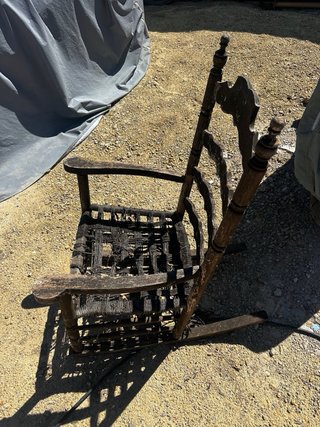 2 Sillas Mecedoras Antiguas Madera
