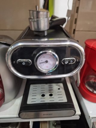 Cafetera Silvercrest Negra