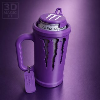 Vaso para Monster Energy