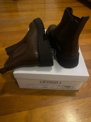 Stivali marroni Obsel donna