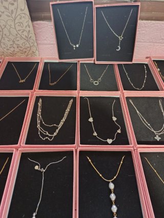 Lote Colgantes Acero Inoxidable
