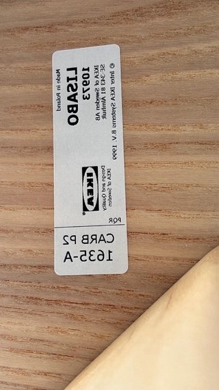 Mesa de centro redonda Ikea Lisabo
