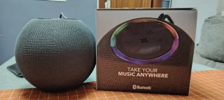 Altavoz Bluetooth Portátil XXL con Luces LED