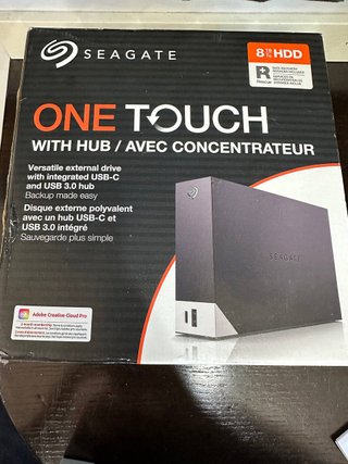 SEAGATE One Touch with Hub - 8TB
