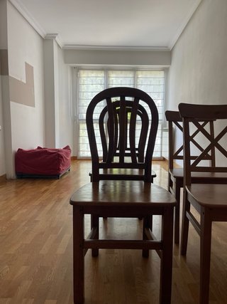 Conjunto 5 sillas de madera para comedor