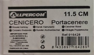2 Ceniceros de Cristal