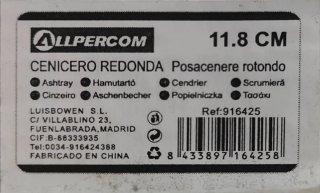2 Ceniceros de Cristal