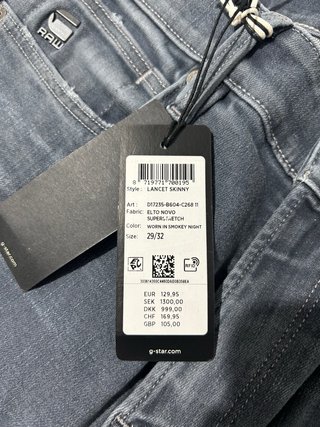 Pantalón G-Star RAW Gris TALLA 29/32