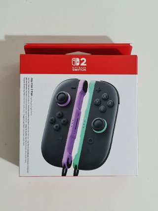 Joy-Cons Switch 2 Morado/Verde Claro Precintados