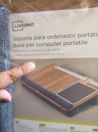 Soporte portátil Livarno madera