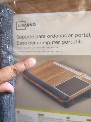Soporte portátil Livarno madera