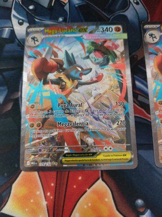 2x Mega-Lucario EX megaevolucion español
