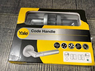 Manija electrónica para puerta Yale