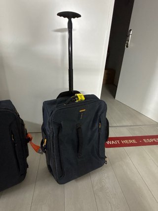 Maletas de cabina Samsonite azul tejano