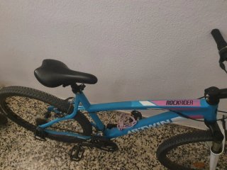 Bicicleta MTB B'TWIN Rockrider Azul