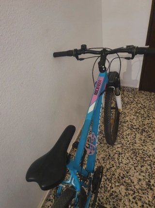 Bicicleta MTB B'TWIN Rockrider Azul