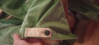 Chaqueta Diesel Verde y Beige
