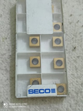 Lote de plaquitas de torno SECO, IZAR, SANDVIK