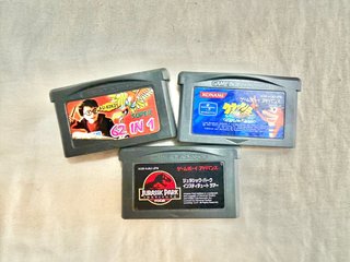 Lote GBA: Jurassic Park, Crash 2, Harry 62 en 1