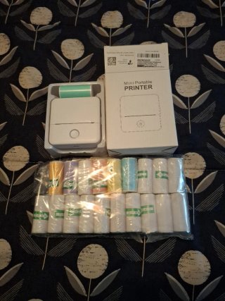 Impresora de etiquetas mini portátil