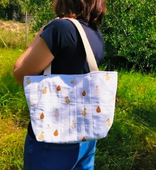 Bolso PETTITIS peras blanco