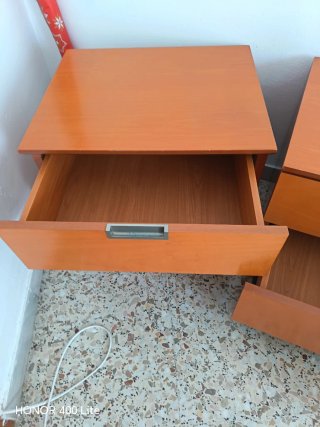 Set muebles Cama, Mesitas y Armario