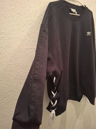 Sudadera Adidas oversize negra