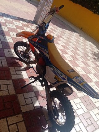 Rebel Master 140cc Motocross Azul/Naranja