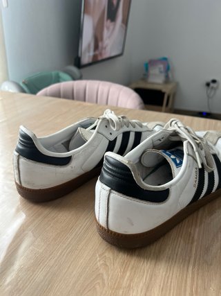 Adidas Samba Talla 45 Beige/Blanco