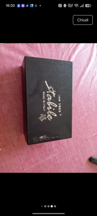 Scarpe Stabilo 43 Pelle Marrone/Nero