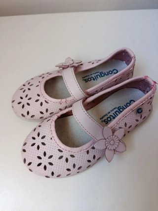 Bailarinas Conguitos rosa bebé T24
