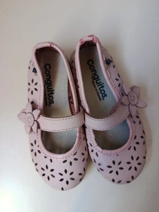 Bailarinas Conguitos rosa bebé T24