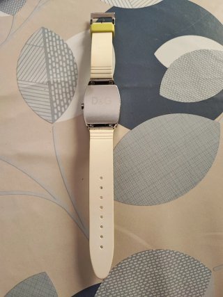 Orologio D&G originale giallo e argento ok100%