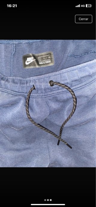 Pantalón corto Nike Tech azul