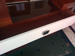 Mueble aparador moderno madera y cristal
