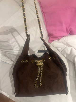 Borsa Chanel Marrone in Pelle