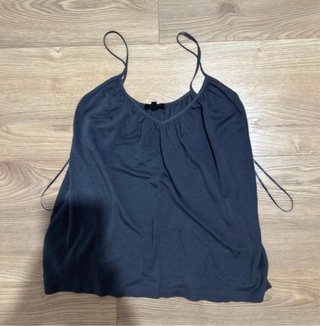 Top tirantes Massimo Dutti gris