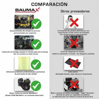 Plancha Compactadora BAUMAX VP10/31