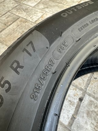 Neumáticos 215/55 R17 MICHELIN