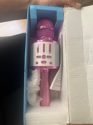 Micrófono Karaoke Rosa