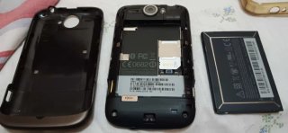 Móvil HTC Liberado Negro/Plateado