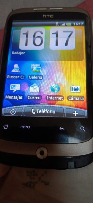 Móvil HTC Liberado Negro/Plateado